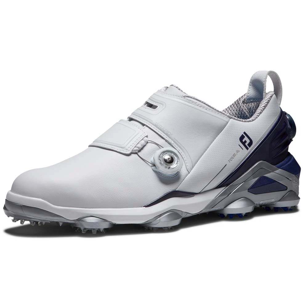FootJoy Tour Alpha Double BOA Mens Spiked Golf Shoes - Image 6