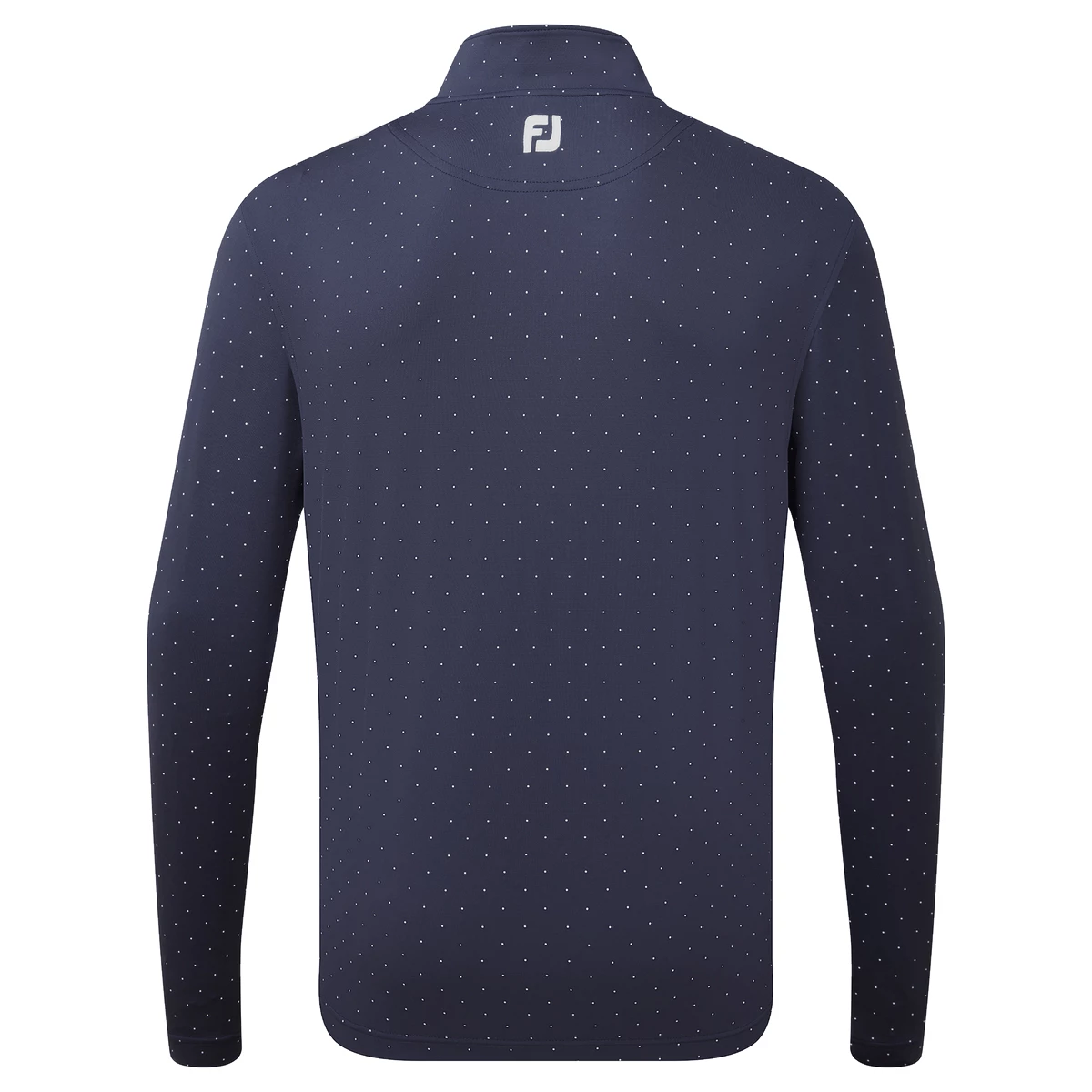 FootJoy EU Pin Dot Print Chill-Out Mens Golf Pullover - Image 2