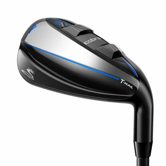 Cobra T-Rail Mens Hybrid-Iron Golf Set Graphite/Steel 2022 - Image 3