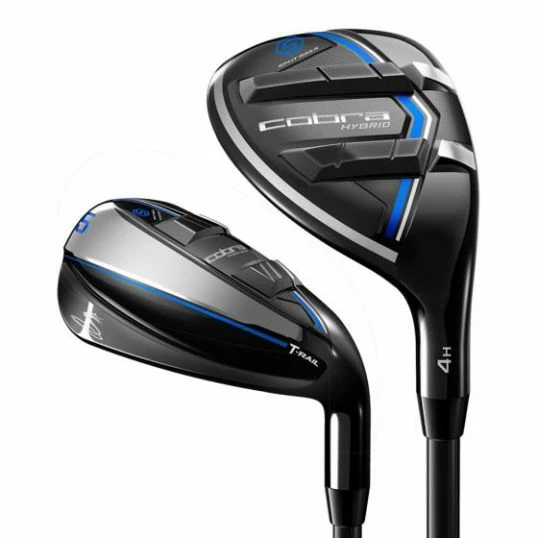 Cobra T-Rail Mens Hybrid-Iron Golf Set Graphite/Steel 2022