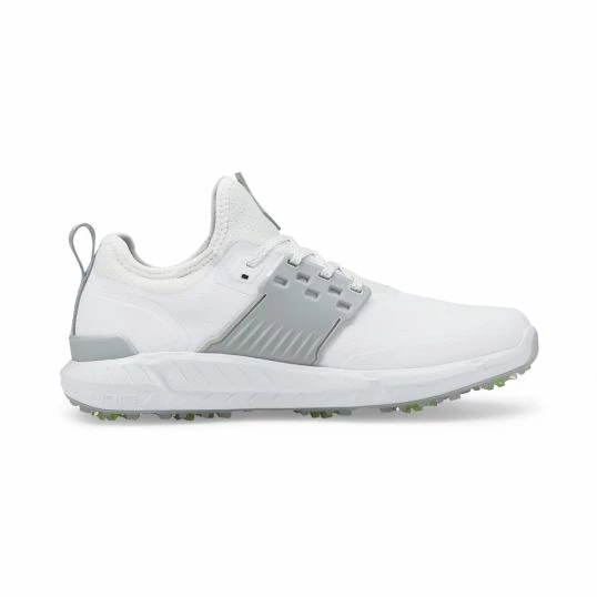 Puma IGNITE Articulate Mens Golf Shoe White/Silver/Grey - Image 3