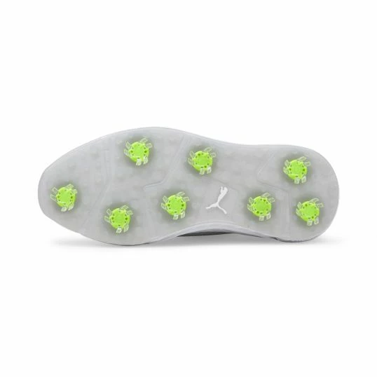 Puma IGNITE Articulate Mens Golf Shoe White/Silver/Grey - Image 4