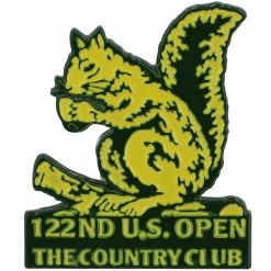 Tournament Solutions 2022 U.S. Open Squirrel Lapel Pin