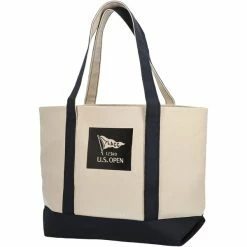 2023 U.S. Open Ahead Logo Canvas Tote Bag