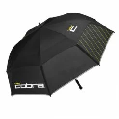 Cobra Double Canopy Golf Umbrella Black/Yellow