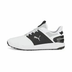 Puma Ignite Elevate Mens Golf Shoes Black/White/Silver