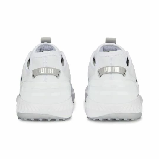 Puma Ignite Elevate Mens Golf Shoes White/Silver - Image 2