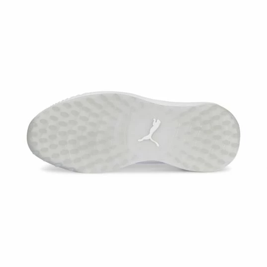Puma Ignite Elevate Mens Golf Shoes White/Silver - Image 4