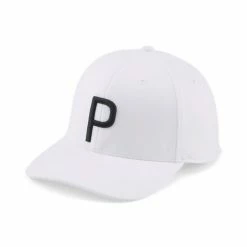 Puma P Cap Black/White