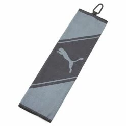 Puma Golf Trifold Towel Black/Quiet Shade