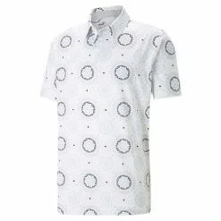 Puma Mattr Rising Polo White/Aqua