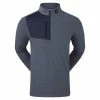FootJoy Mens Heather Chill-Out XP Golf Mid-Layer Pullover