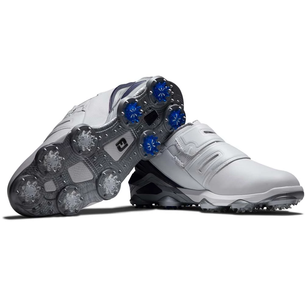 FootJoy Tour Alpha Double BOA Mens Spiked Golf Shoes - Image 3