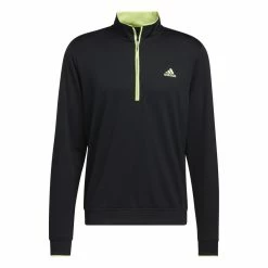 Adidas Mens Primegreen UPF Lightweight Quarter Zip Pullover