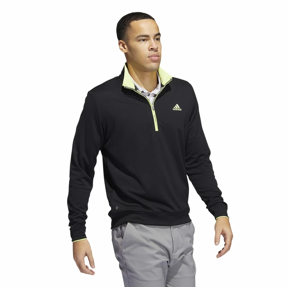 Adidas Mens Primegreen UPF Lightweight Quarter Zip Pullover - Image 4
