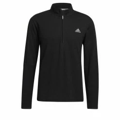 Adidas Golf 3-Stripes 1/4 Zip Layering Sweatshirt