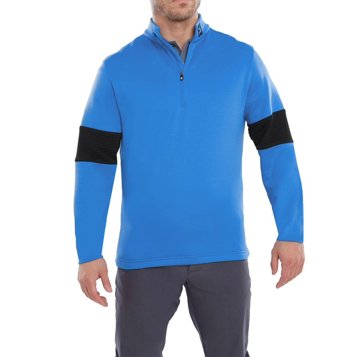 FootJoy Mens Ribbed Chill-Out XP Golf Mid-Layer Pullover - Image 3