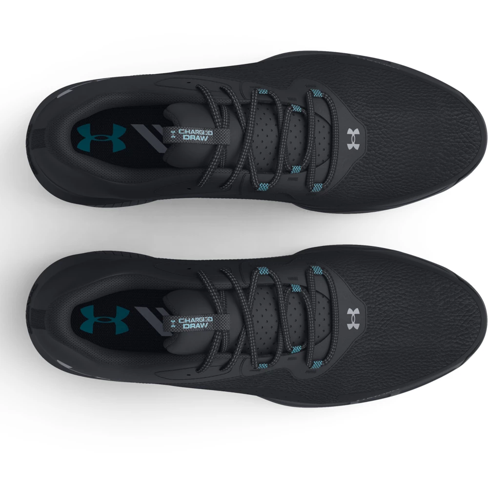 Under Armour UA Charged Draw 2 Wide Mens Spiked Golf Shoes - Image 5