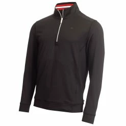 Calvin Klein Mens Orbit Half Zip Golf Pullover