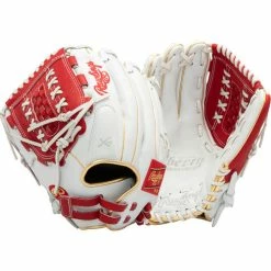 New Rawlings Liberty Advanced Limited 2.0 12.5" RHT Fastpitch Softball Glove Gry/Rd