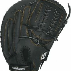 PremierSports New WlsonPro Soft Yak A1500FPCM 33 Inch Fastpitch Softball Glove Black RHT