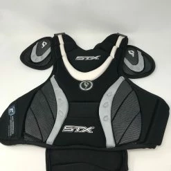 Rawlings New STX Chest Protector ACPX S Black/Silver Softball
