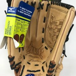 New Mizuno MVP Fastpitch GMVP1309 Softball Fielder's Mitt 13" LHT Tan/Black LEFT