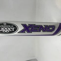 LOUISVILLE SLUGGER Used Louisville XENO FPXN150 32/22 Fastpitch Softball Bat 2 1/4" White/Purple