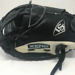 New Other Louisville Slugger Xeno LHT 33" FP Softball Catcher's Mitt Blk/Wht