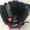 PremierSports New Mizuno Power Close GPP 1005F1 10" Finch Softball Glove Black/Pink LHT Youth