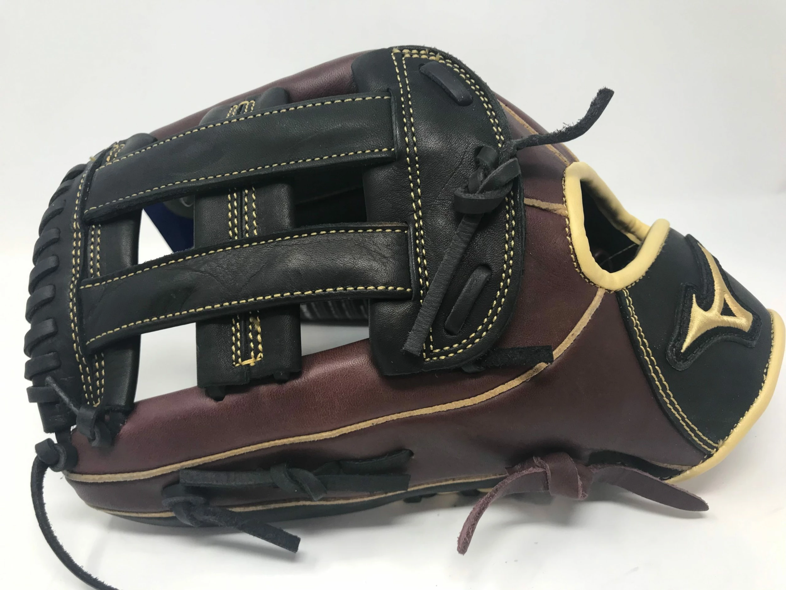 New Mizuno MVP Prime Slowpitch Softball Glove Series 13 Inch LHT Brown/Black - Image 2