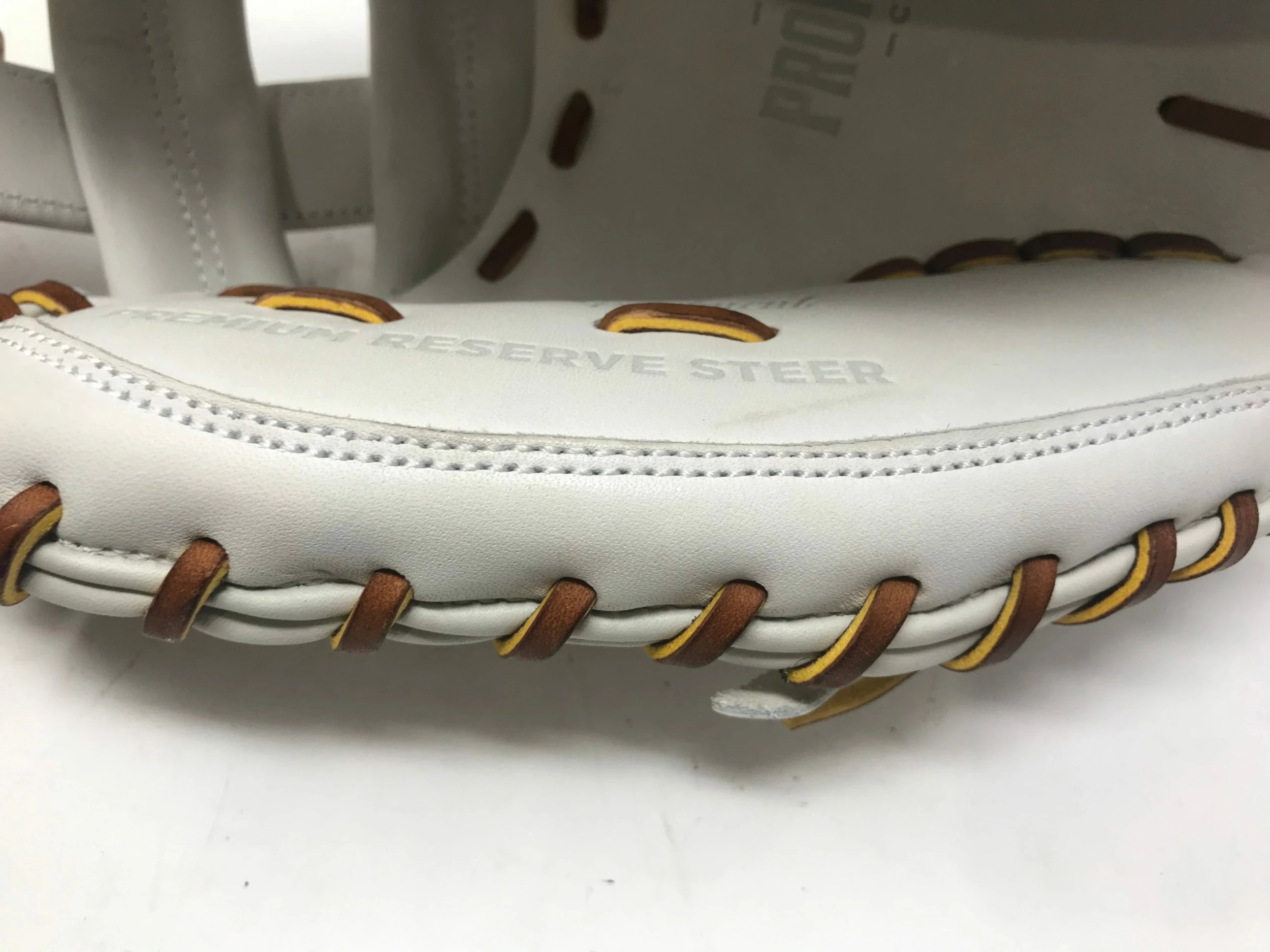 Used Easton Professional Collection Fastpitch Softball Catcher's Mitt RHT - Image 5