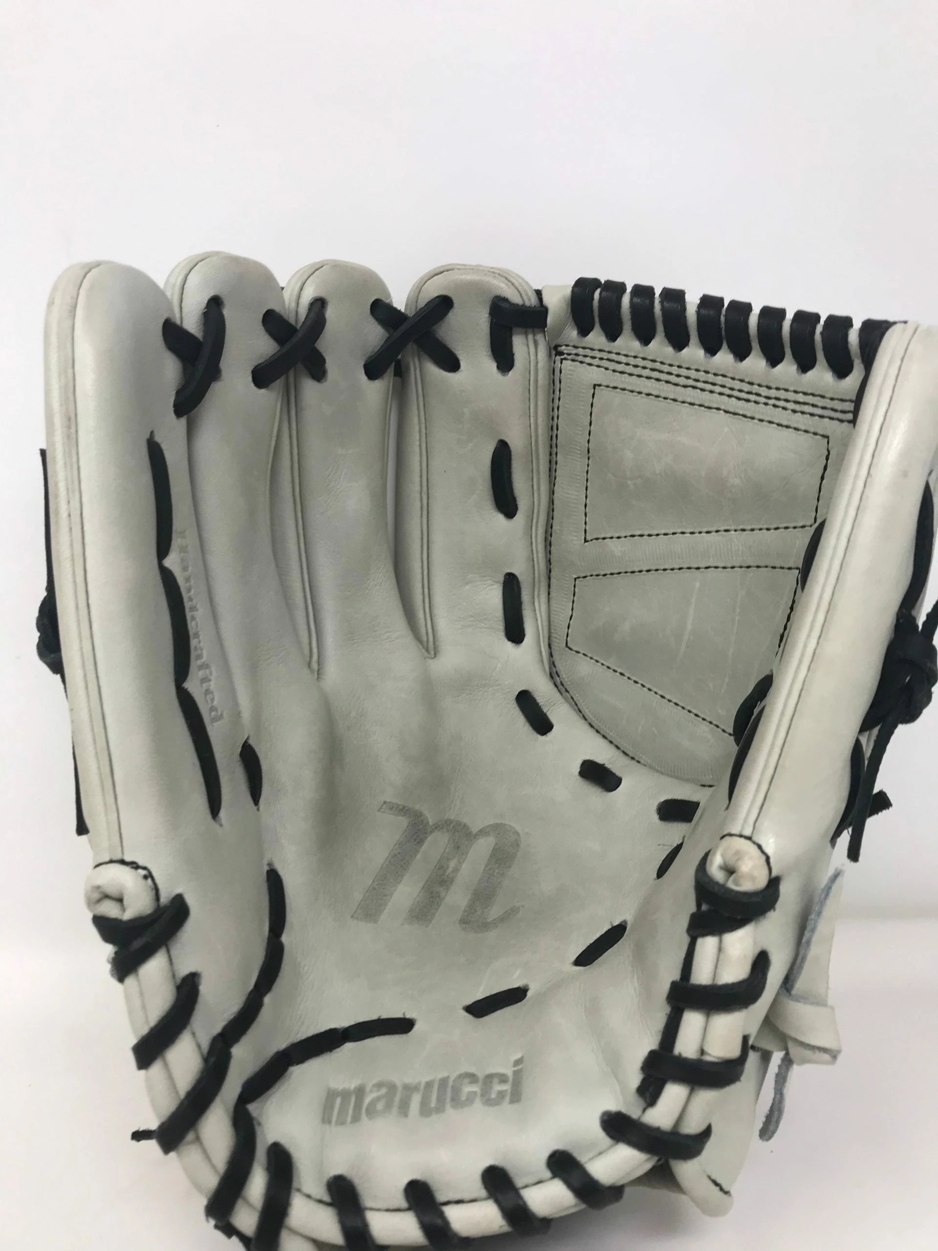 New Other Marucci MFGSB1200S 12" Spiral Web Fastpitch Softball LHT Glove Gry/Blk