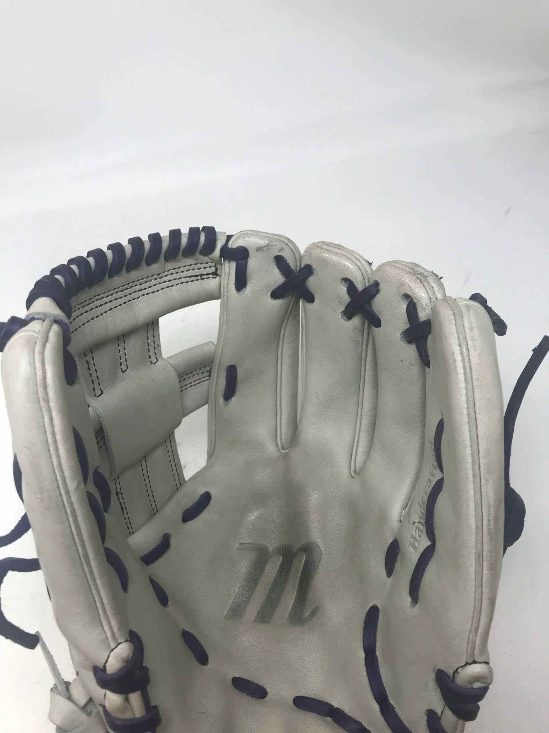 New Other Marucci MFGSB1175C 11.75" RHT Cross Web Fastpitch Softball Glove Gry Infield - Image 3