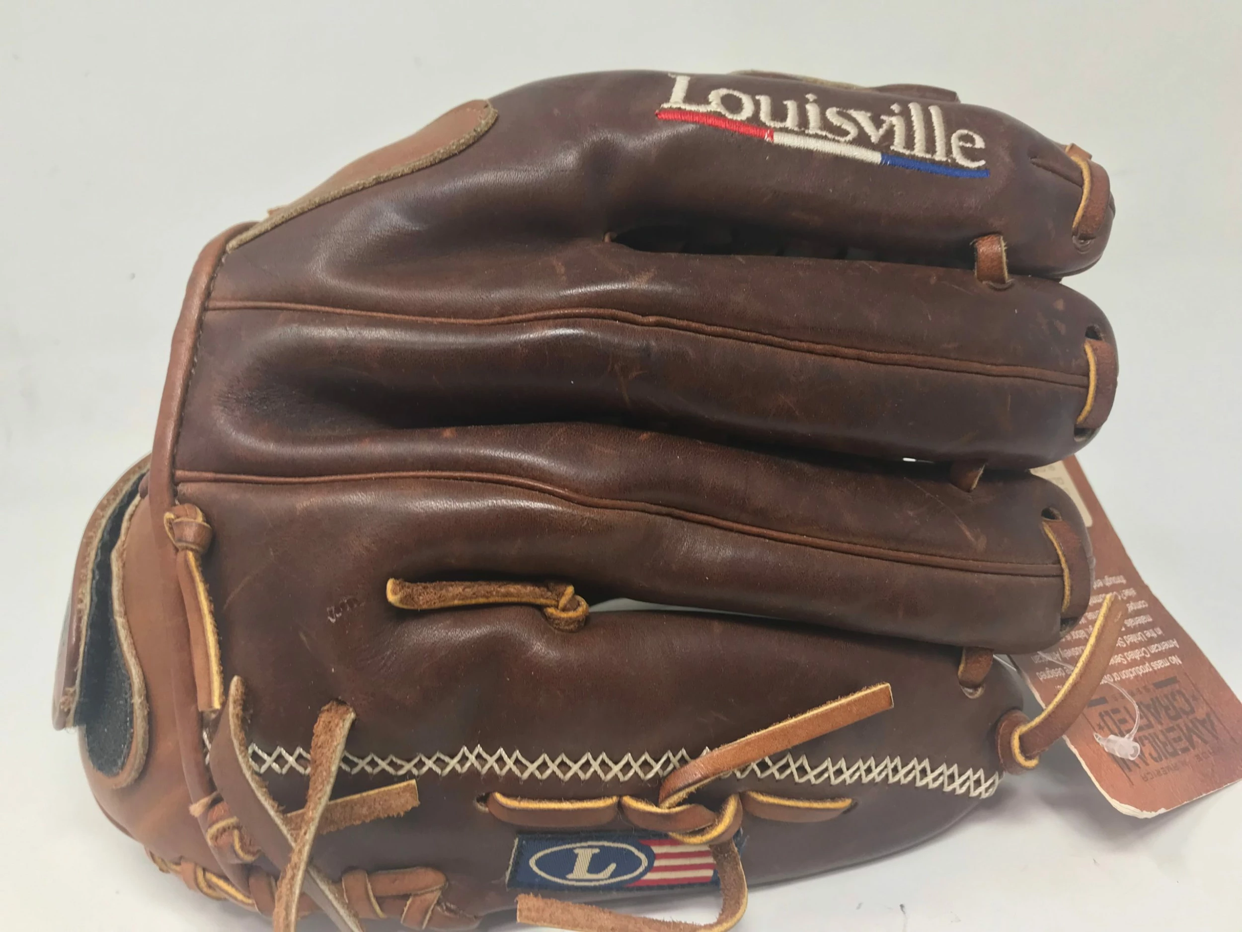 New Louisville Slugger Icon Series Fastpitch Softball Glove ICF1200 12" LHT Brn - Image 4