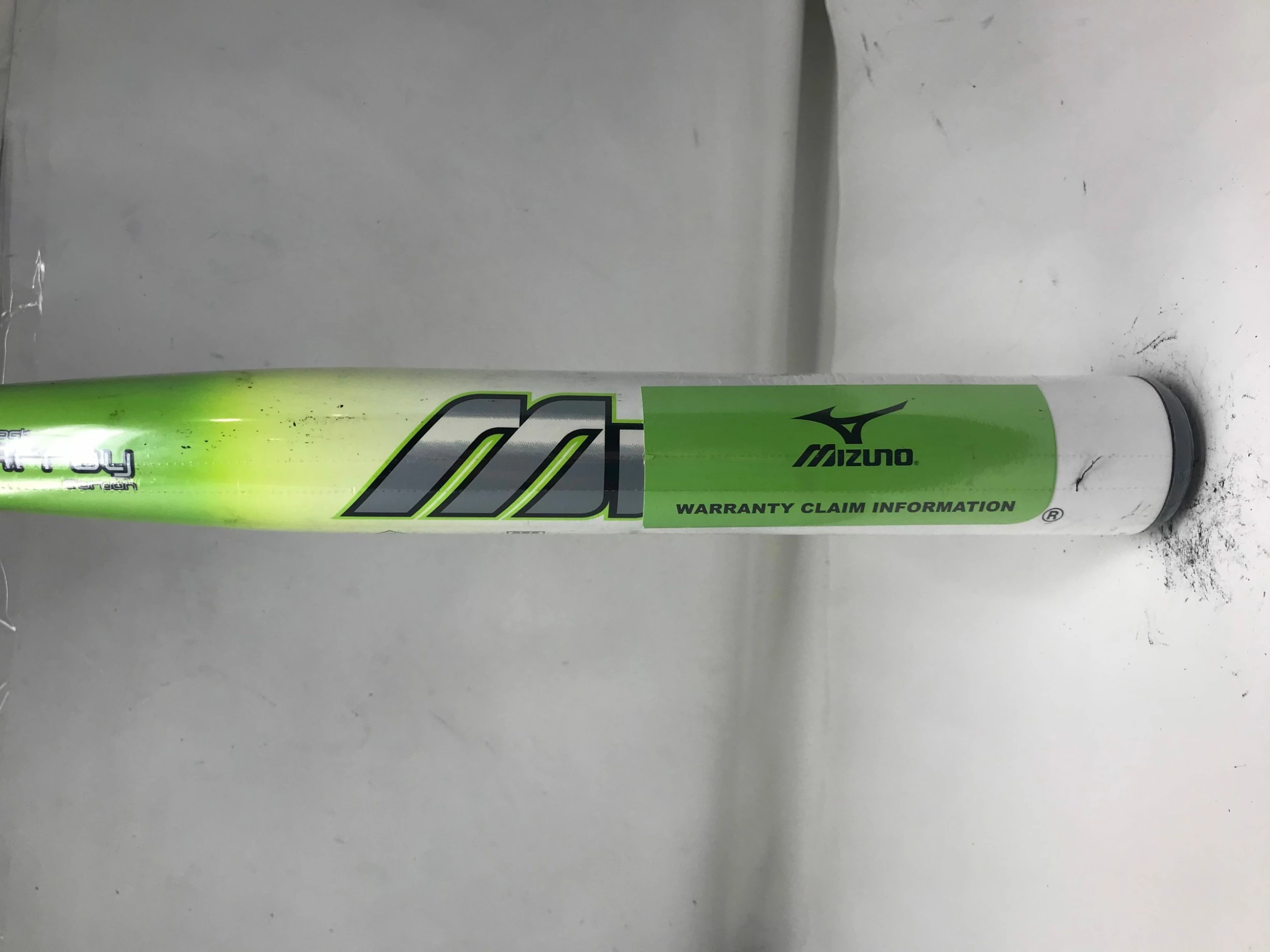 New Other Mizuno Frenzy Super Lite 33/21 340226 Fastpitch Softball Bat White/Grn - Image 2