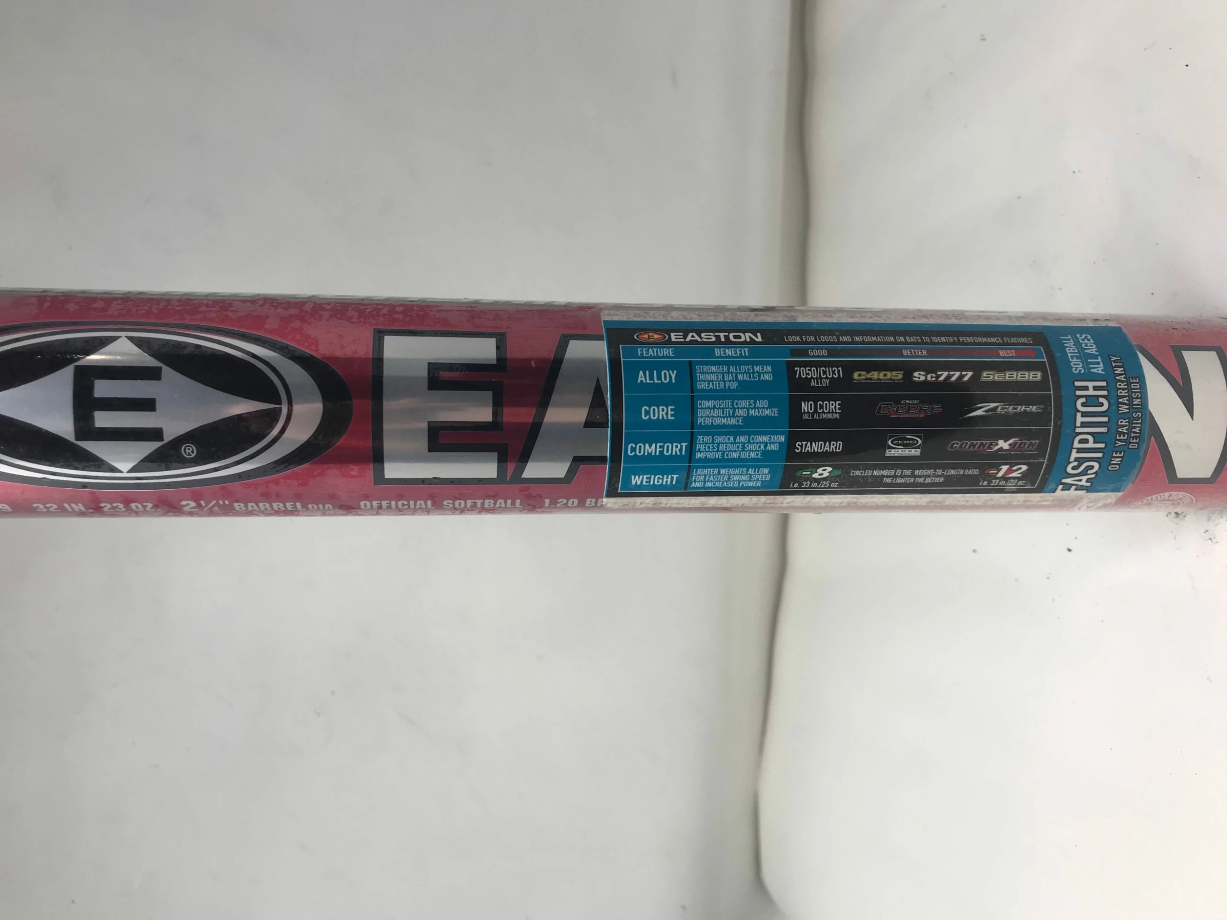 New Easton SK29 32/23 Red Championship Series Fastpitch Softball Bat - Image 2