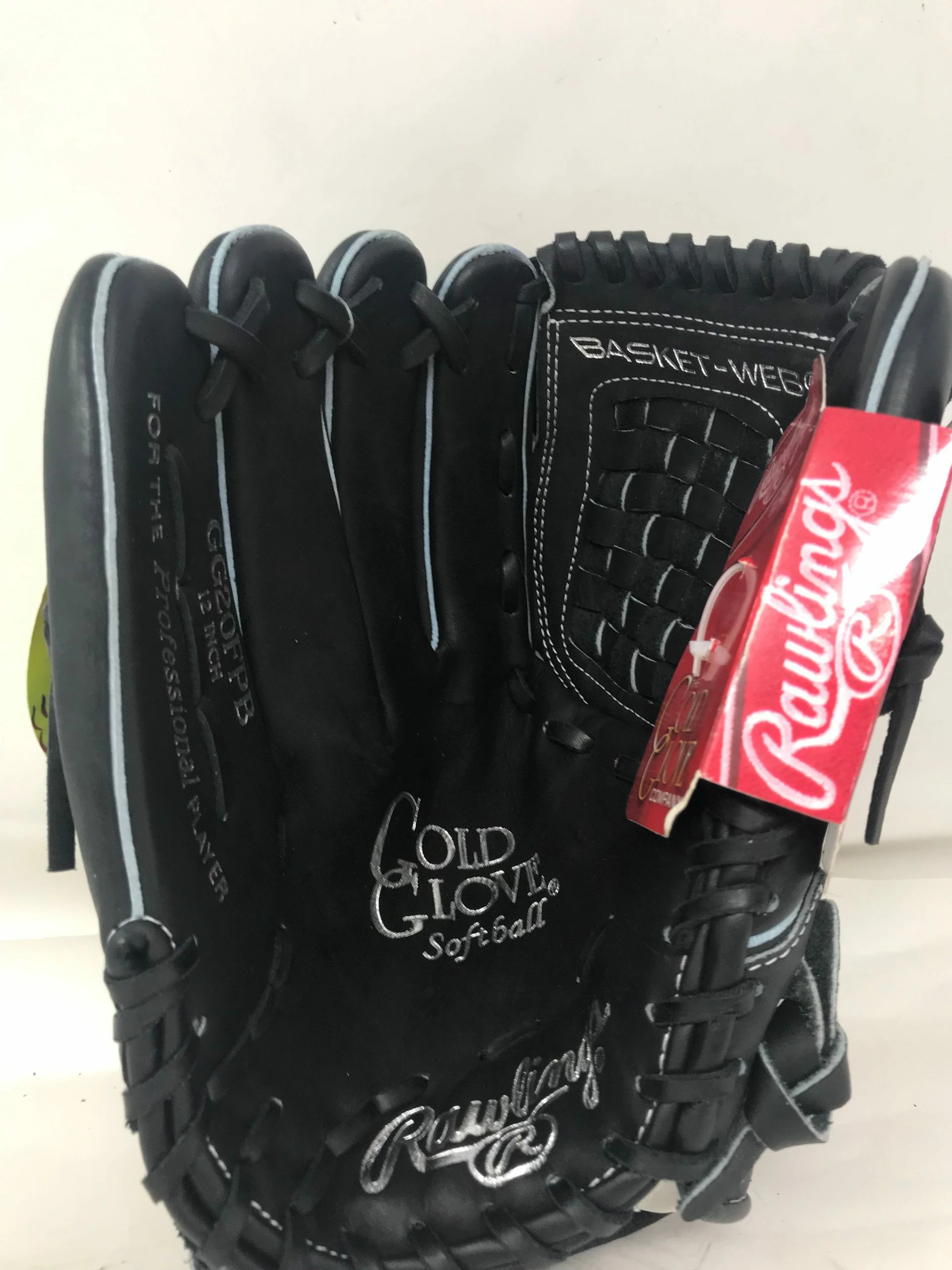 New Rawlings GG20FPB Gold Glove Series 12" Fast Pitch Softball Glove LHT Blk