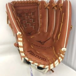 New Mizuno Pro Select Fastpitch Softball Glove Series RHT Brown 12in