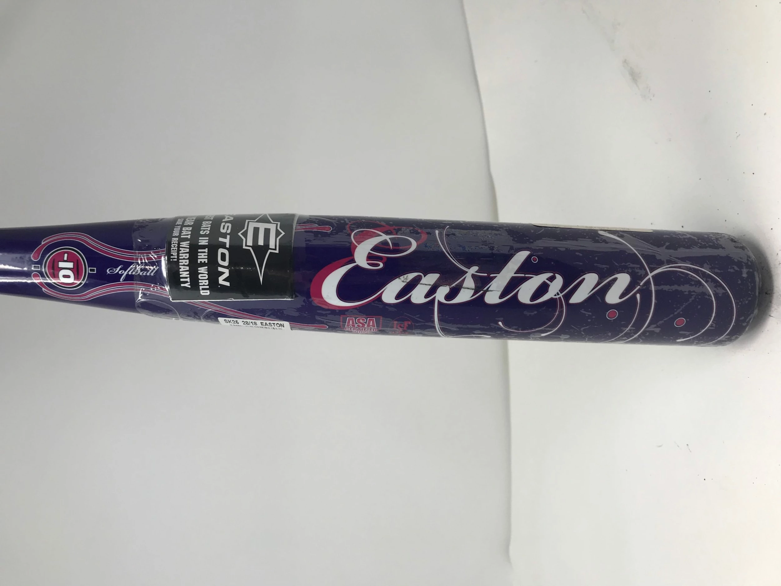 New Other Easton SK25 28/18 Fastpitch Softball Bat -10 Alloy Purple/White