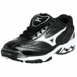 New Mizuno Speed Trainer 2 Switch 320316 Men's 13 Baseball Shoes Black/White