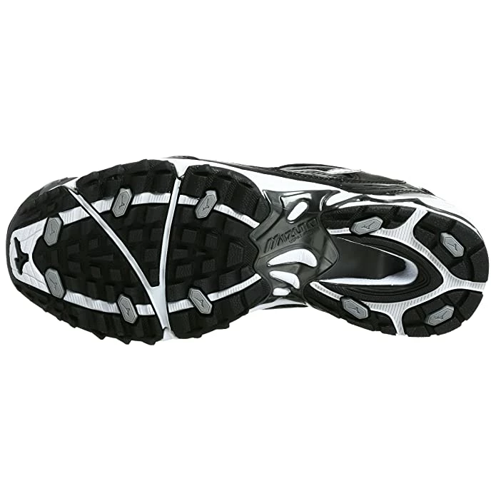 New Mizuno Speed Trainer 2 Switch 320316 Men's 13 Baseball Shoes Black/White - Image 2