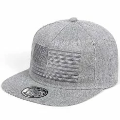 Qian American Flag Embroidery Baseball Cap Fashion Hip Hop Flat Brim Caps Men And Women Universal Peak Hat Trucker Hats