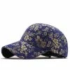 Qian Quality Printing Cotton Baseball Cap Women Snapback Hat Solid Girl Hat 100% Cotton Bone Trucker Cap For Adult