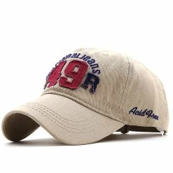 Qian Women's Men's Unisex Outdoor Cotton Cap Quality Embroidered Unisex Fishing Baseball Cap Adjustable For Summer Male Hats