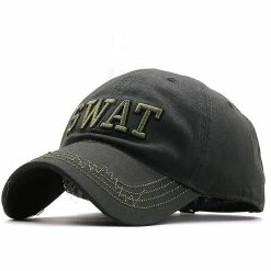 Qian Camouflage Fishing Baseball Cap Army Embroidery Cotton Tactical Snapback Dad Hat Male Summer Sports America Trucker Cap