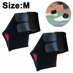 Unbranded 2 Pcs Kids Child Adjustable Non Slip Ankle Tendon Compression Brace