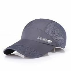 Qian Outdoor Sports Thin Sunscreen Breathable Quick Drying Women Men's Baseball Cap Travel Hiking Fishing Climbing Hat A256