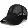 Qian Summer Quick Drying Breathable Mesh Baseball Cap Men Women Truck Outdoor Mountaineering Fishing Hiking Running Hat A139