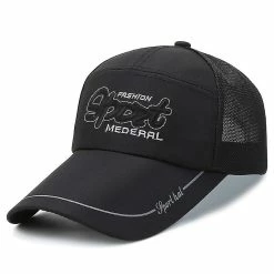 Qian Spring Summer Outdoor Sports Breathable Mesh Women Men's Baseball Cap Travel Running Ridling Fishing Climbing Hat A227